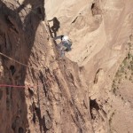 Wadi Rum - Inshallah factor - Le 6a après le crux, classos