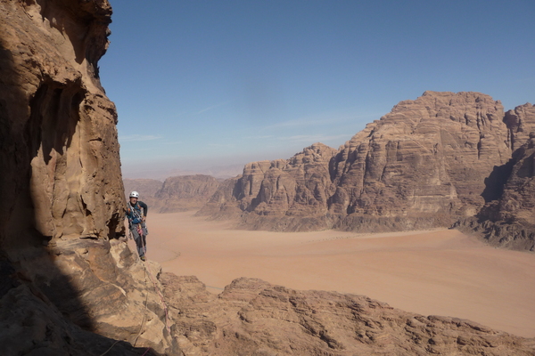 Wadi Rum - Inshallah factor - Dans les trav' faciles du haut