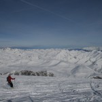 Hors piste la grave - Sur le glacier de la Girose