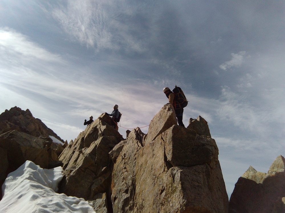 Stage autonomie alpinisme - Traversée d'arête