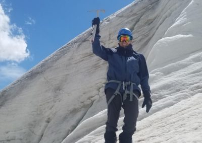 Stage initiation alpinisme - Yvon au top!