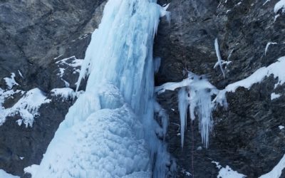 Cascade de glace – Argentera